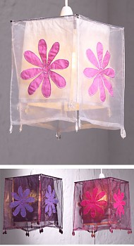 FLOWER - lampové stínidlo - různé barvy