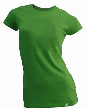 Dámské bambusové tričko zelené