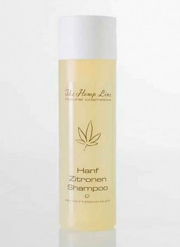 HempLine konopný šampon na mastné vlasy s citronem - 200 ml