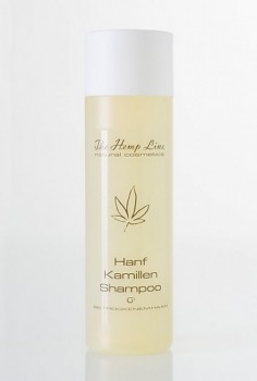 HempLine konopný šampon na suché vlasy s heřmánkem - 200 ml