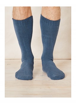 Pánské ponožky z bambusu - modrá denim