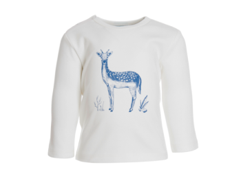 DEER dětské tričko s dlouhými rukávy ze 100% biobavlny