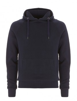 FS pánská/unisex mikina s klokankou a kapucí ze 100%  fairtrade biobavlny - tmavě modrá navy