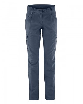 CARGO dámské kalhoty z biobavlny a konopí - tmavě modrá wintersky
