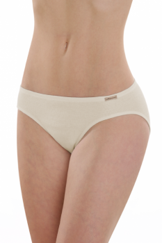 Comazo Earth Dámské klasické kalhotky (mini slip) ze 100% biobavlny - přírodní 