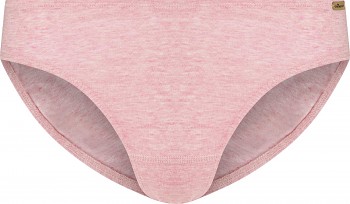 Comazo Earth Dámské klasické kalhotky z biobavlny - růžová rosa melange