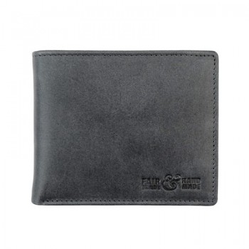 CASUAL pánská kožená peněženka černá