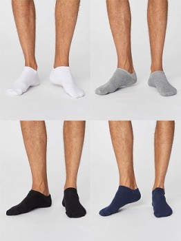 NOSHOW Pánské  "neviditelné" bambusové ponožky - různé barvy