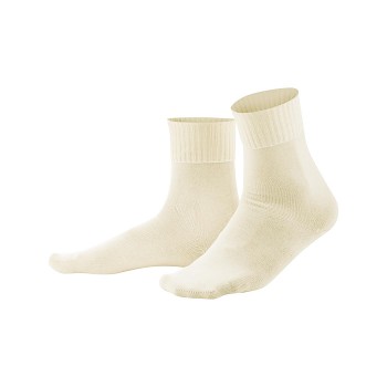 COMFORT unisex ponožky z biobavlny - přírodní