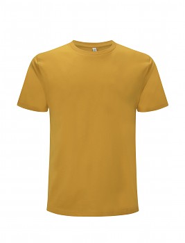 Pánské/unisex  tričko s krátkými rukávy z 100% biobavlny - oranžová mango