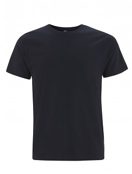 Pánské/unisex  tričko s krátkými rukávy z 100% biobavlny - modrá navy