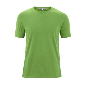 ILKO Pánské tričko s krátkými rukávy ze 100% biobavlny - zelená