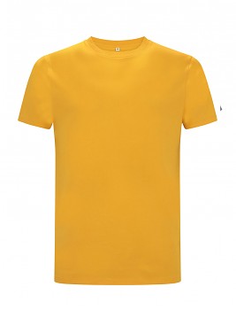 CC Pánské tričko ze 100% biobavlny - žlutá gold