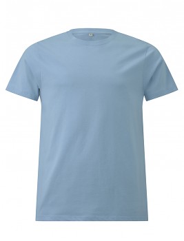 CC Pánské tričko ze 100% biobavlny - světle modrá aquamarine