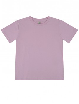 Dětské tričko z 100% biobavlny - světle růžová sweet lilac
