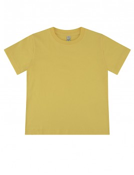 Dětské tričko z 100% biobavlny - žlutá buttercup