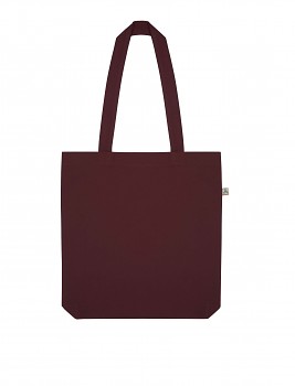 Nákupní taška SALVAGE TOTE z recyklované biobavlny a PET - fialová burgundy