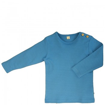 LANG dětské tričko ze 100% biobavlny - modrá nordic