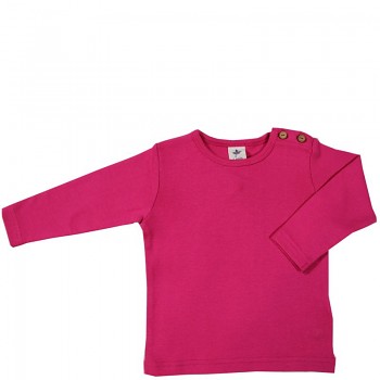 LANG dětské tričko ze 100% biobavlny - růžová 