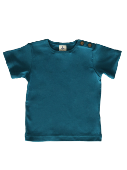 KURZ dětské tričko ze 100% biobavlny -  modrá sea