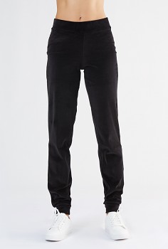 Albero dámské teplákové kalhoty ze 100% biobavlny - černá