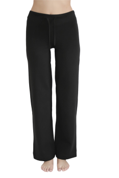 Albero dámské teplákové kalhoty z biobavlny - černá