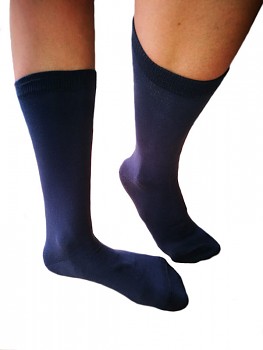 Ponožky z biobavlny - tmavě modrá