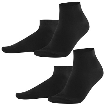CURT pánské ponožky z biobavlny - černá (2 páry)
