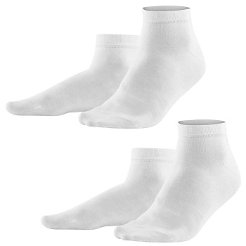 CURT pánské ponožky z biobavlny - bílá (2 páry)