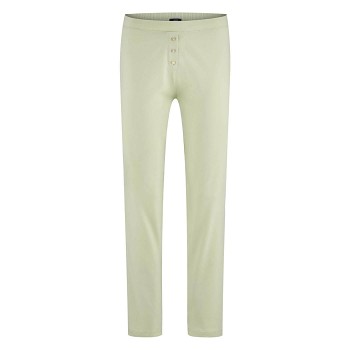 CAROL dámské pyžamové kalhoty ze 100% biobavlny - přírodní milky green