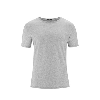 FABIAN Pánské tričko s krátkými rukávy ze 100% biobavlny - šedá stone (2 kusy)