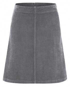 COURTNEY dámská sukně z konopí a biobavlny - šedá stone