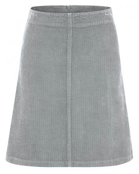 COURTNEY dámská sukně z konopí a biobavlny - světle šedá rock