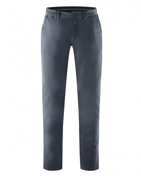 LAWSON pánské kalhoty z biobavlny a konopí - tmavě šedá dark