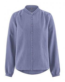 ALIVIA dámská košile z konopí a biobavlny - fialová lavender