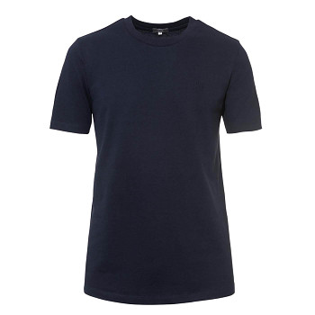 MARCUS pánské tričko s krátkými rukávy z bambusu a biobavlny - tmavě modrá ink