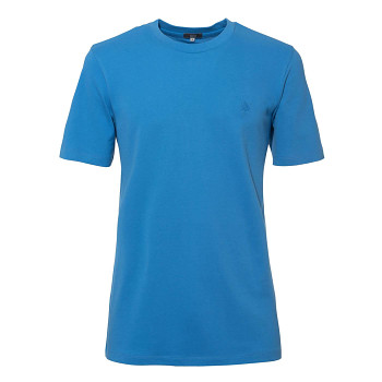MARCUS pánské tričko s krátkými rukávy z bambusu a biobavlny - modrá regatta