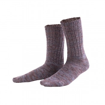 LOVIS unisex ponožky z biobavlny - fialová mauve