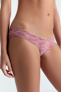 BIKINI dámské kalhotky z biobavlny - růžová sonne