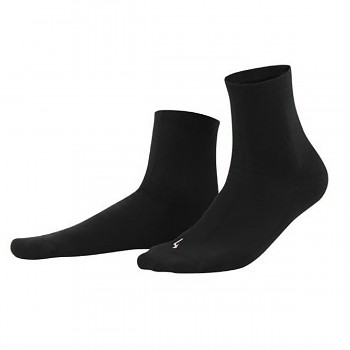 SPIKES unisex funkční sportovní ponožky z biobavlny - černá