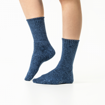 SARN unisex ponožky z biobavlny - modrá (2 páry v balení)