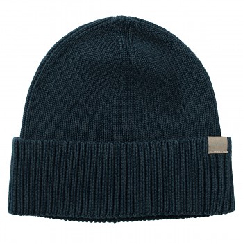 NURI unisex čepice ze 100% biobavlny - modrá midnight