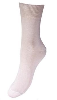 Bambusové ponožky bílé (hladké) 